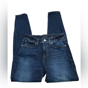 ⚡️Lucky Brand Mid Rise Super Skinny Ava Women's Blue Jeans Size 6/28R